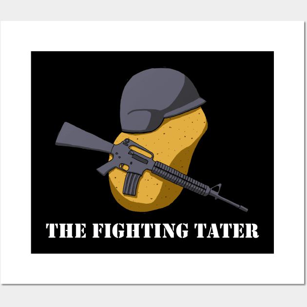 The Fighting Tater Wall Art by TheFightingTater